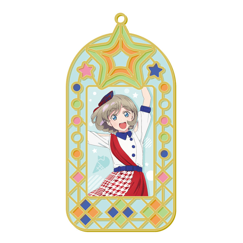 ラブライブ！スーパースター!! ステンドグラスキーホルダー TVアニメOP ver. 唐可可 _keke