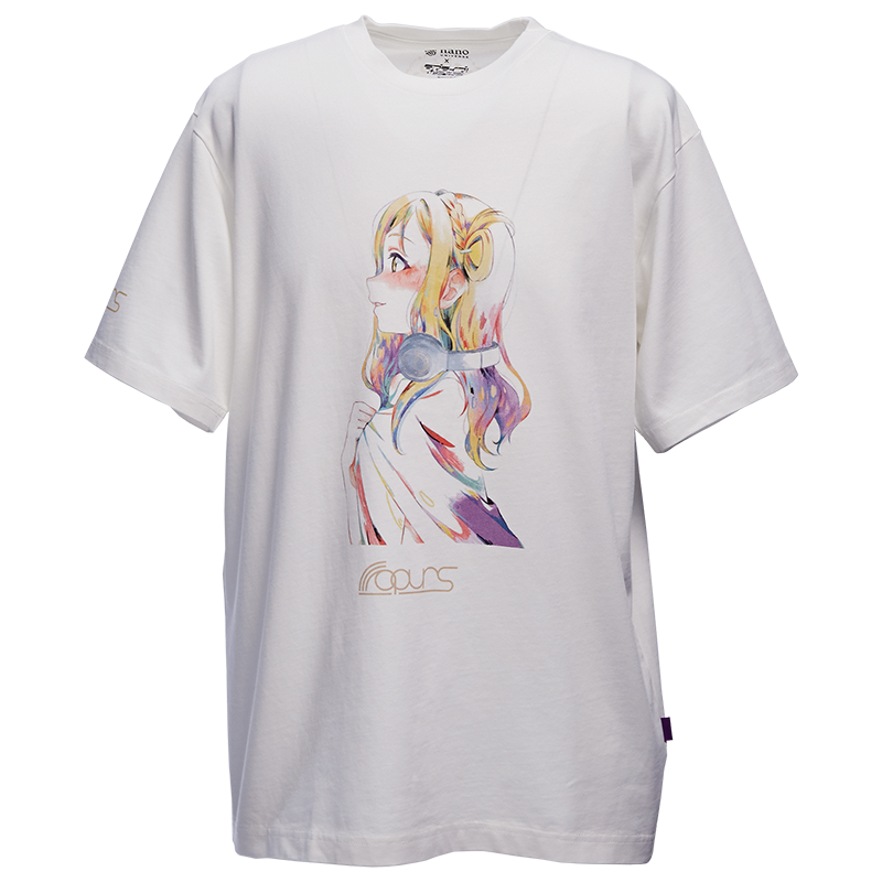 ナノ・ユニバース×ラブライブ！サンシャイン!! ナノファインTシャツ 小原鞠莉