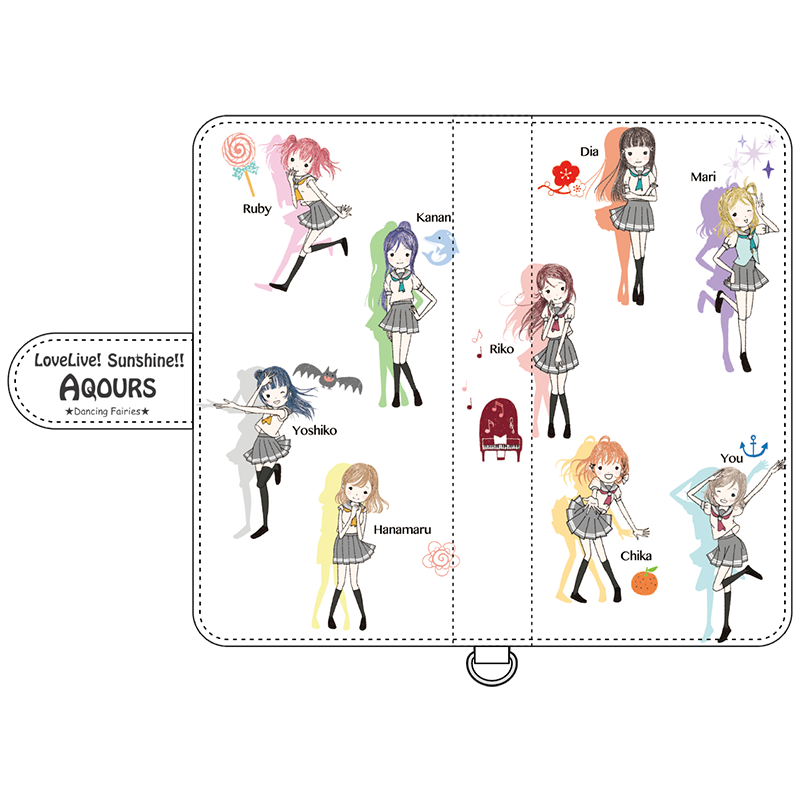 シンジカトウ×ラブライブ！サンシャイン!! スマートフォンケース 制服ver.