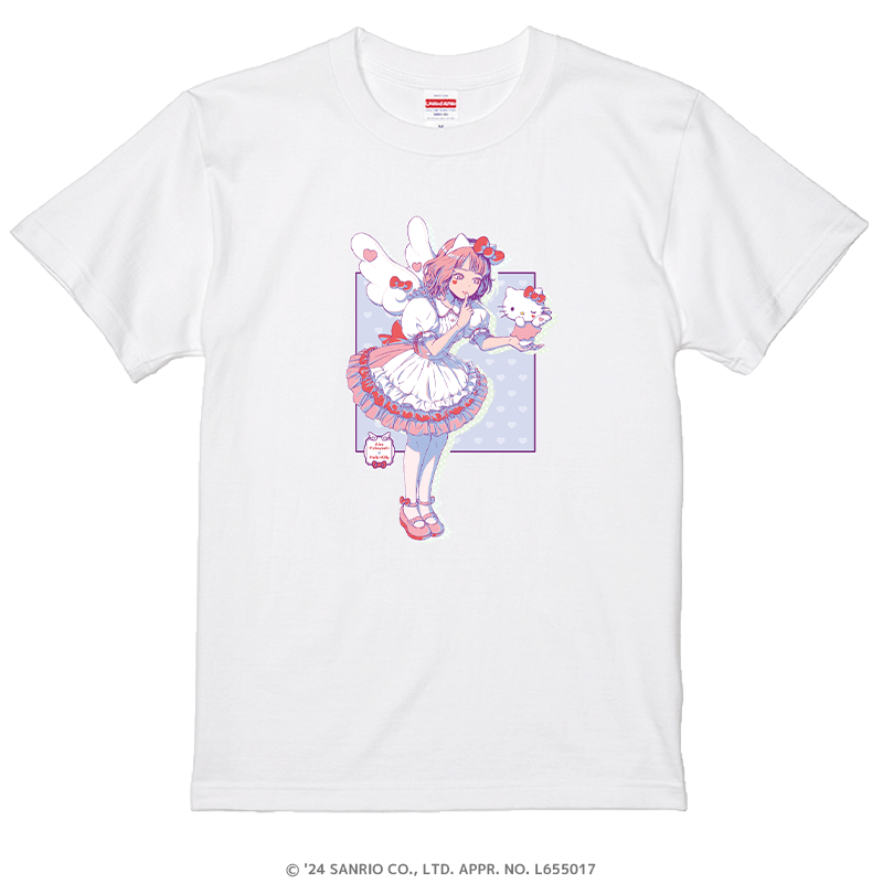 小林愛香×サンリオキャラクターズ Tシャツ 小林愛香×ハローキティ