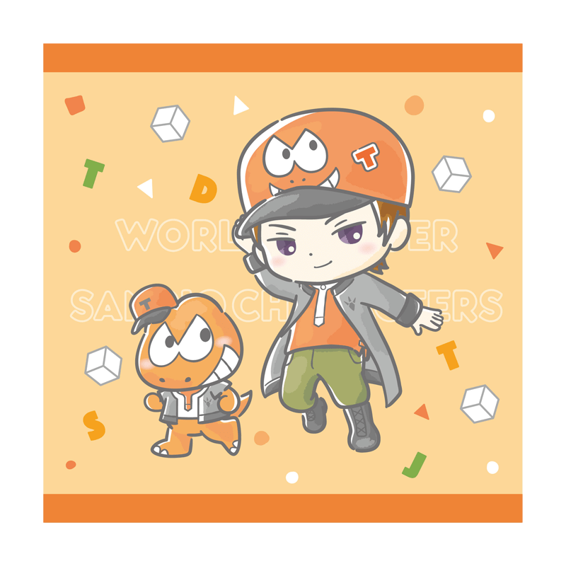 ワールドトリガー×サンリオキャラクターズ vol.2 ハンドタオル 荒船 哲次