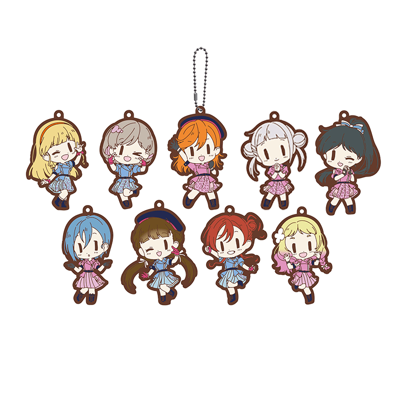 ラブライブ！スーパースター!! ラバーストラップ WE WILL!! ver.（全9種）（イラスト：清瀬赤目）