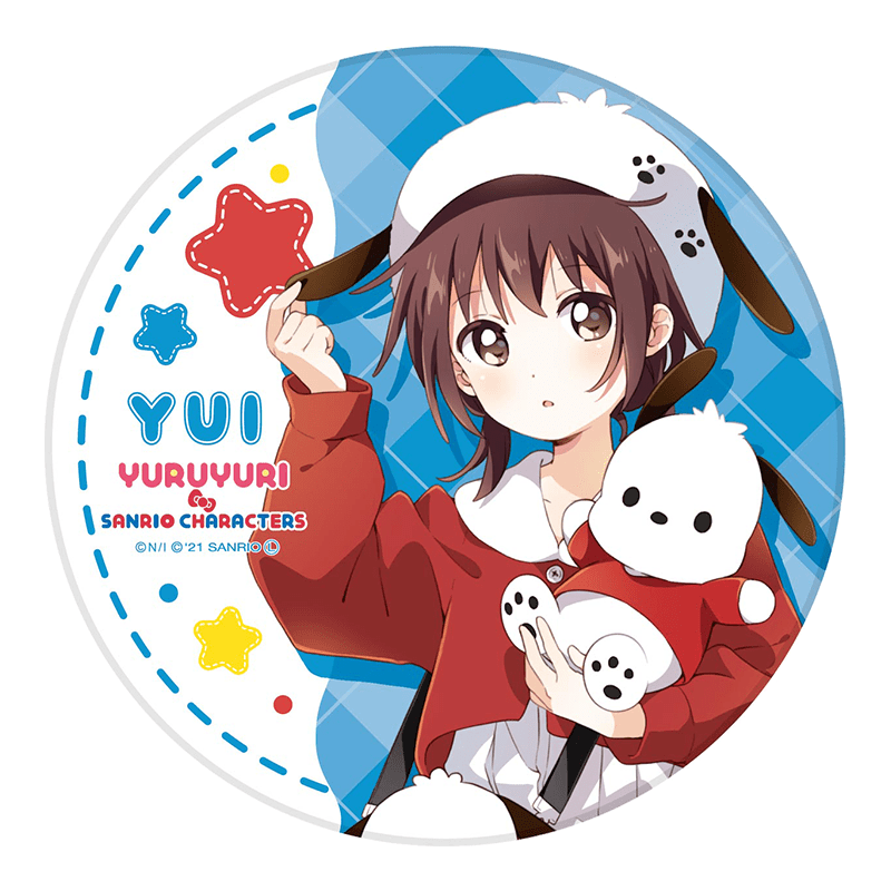 ゆるゆり×サンリオキャラクターズ 白雲石吸水コースター 結衣