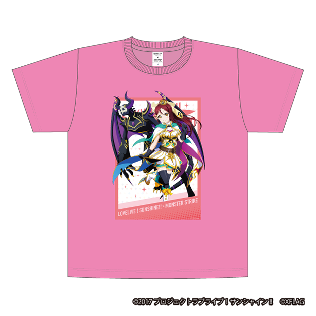 ラブライブ！サンシャイン!! Tシャツ モンストなりきりver. 桜内梨子