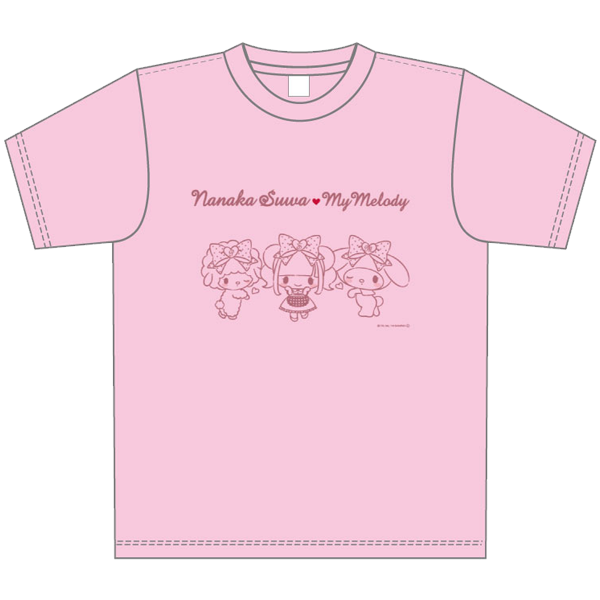 Nanaka Suwa♡My Melody Ｔシャツ マイメロディ ピーチ