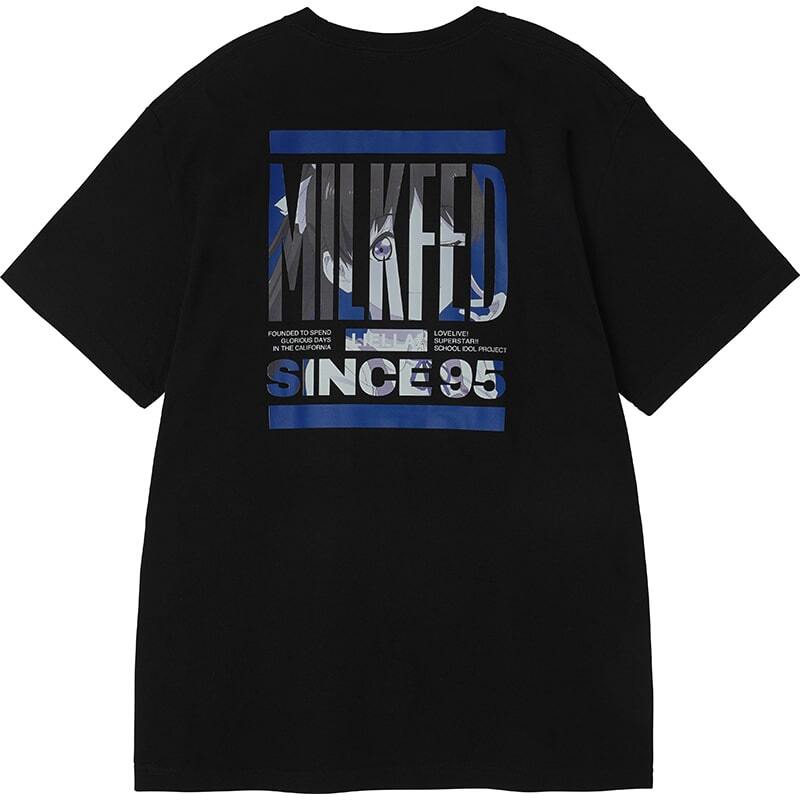 ミルクフェド×ラブライブ！スーパースター!! 恋 S/S TEE BLACK vol.2