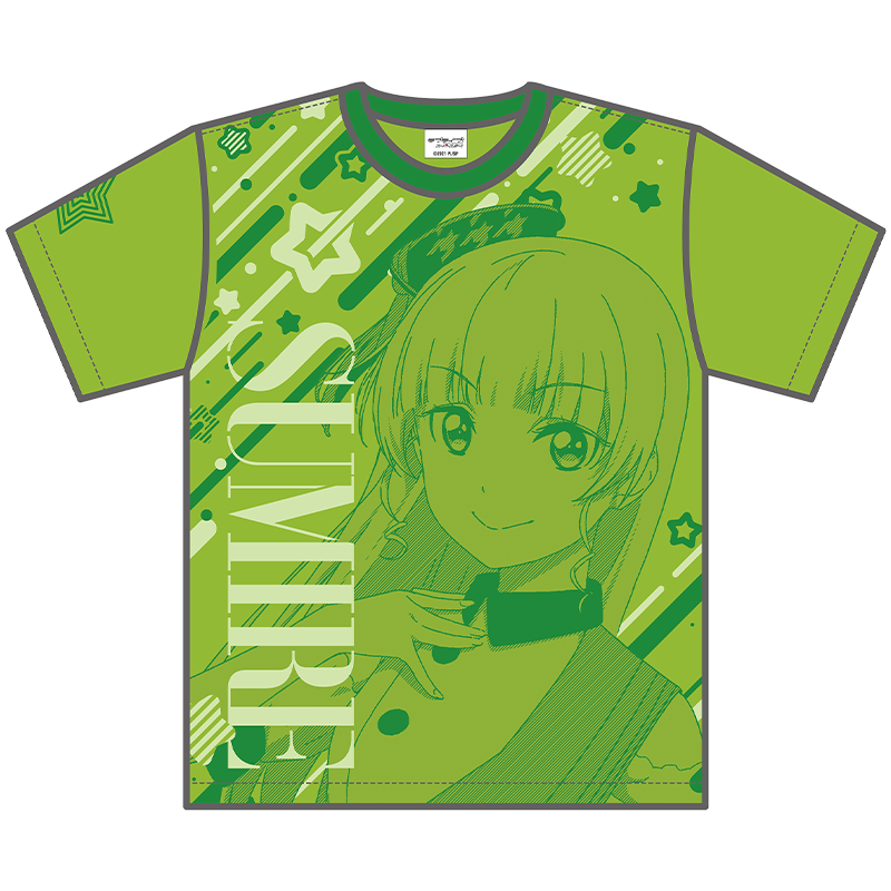 ラブライブ！スーパースター!! カラーTシャツ TVアニメOP ver. 平安名すみれ