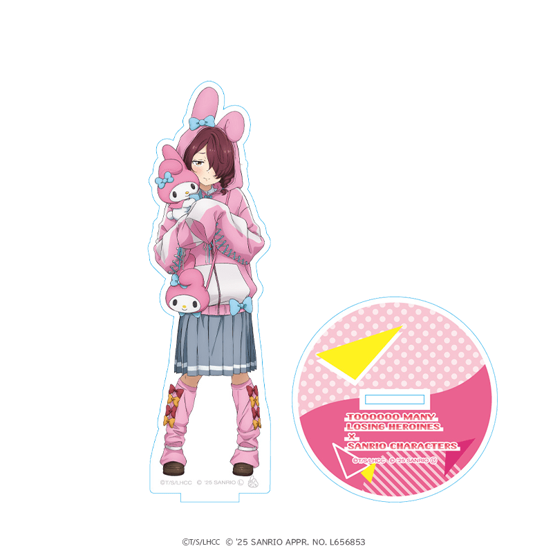 負けヒロインが多すぎる！×サンリオキャラクターズ アクリルスタンド 小鞠知花×マイメロディ