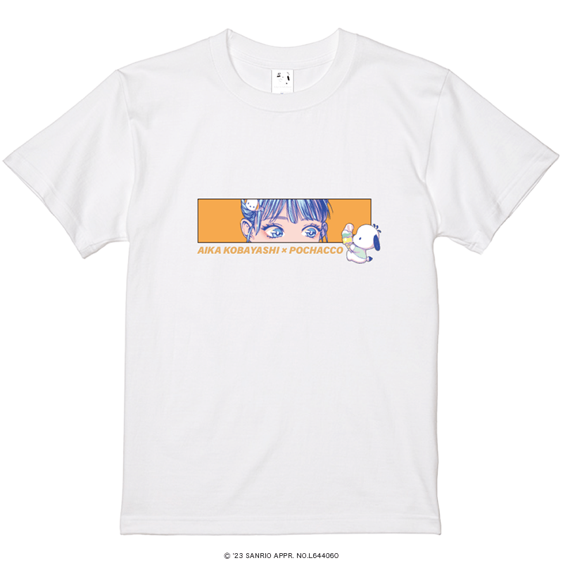 小林愛香×サンリオキャラクターズ Tシャツ 小林愛香×ポチャッコ