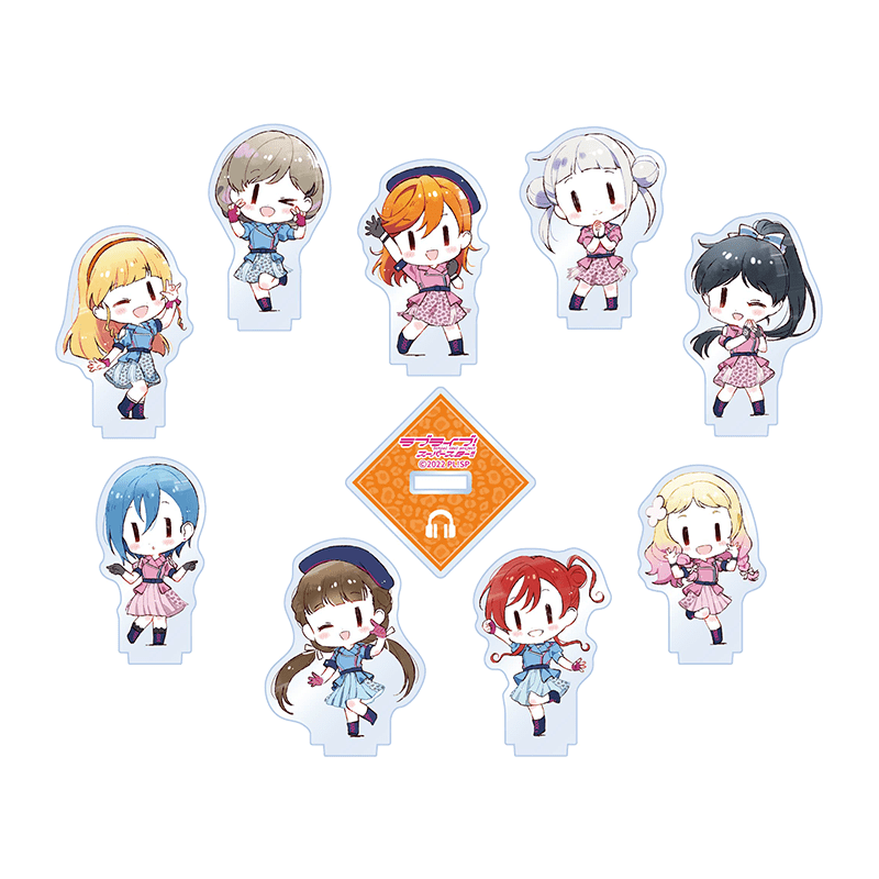 ラブライブ！スーパースター!! ミニアクリルスタンド WE WILL!! ver.（全9種）（イラスト：清瀬赤目）