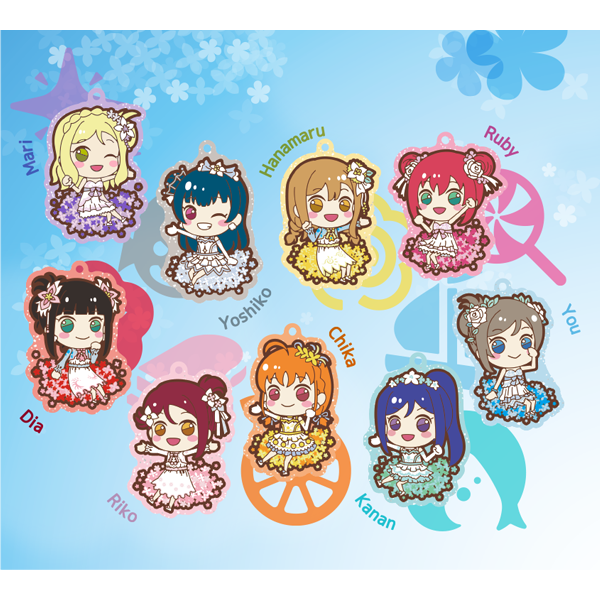 ラブライブ！サンシャイン!! ラバーストラップ Thank you, FRIENDS!! ver.（全９種）