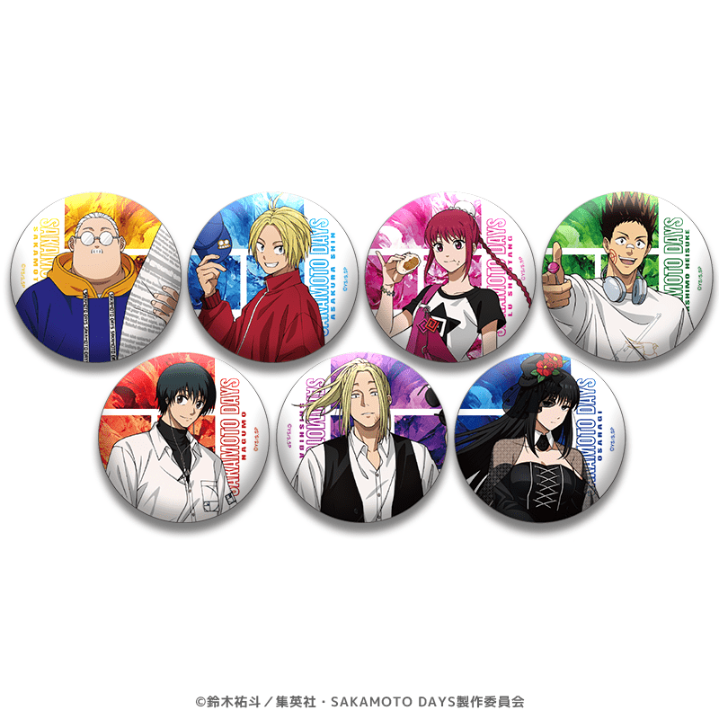 SAKAMOTO DAYS 缶バッジ（全7種＋各種シークレット）