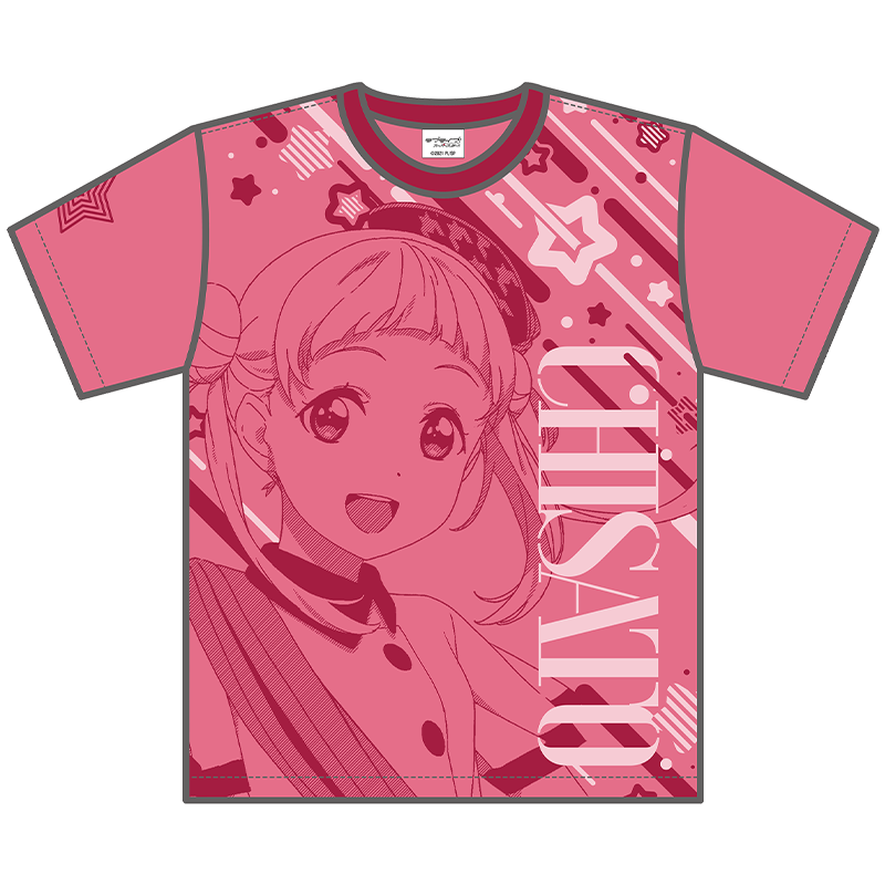 ラブライブ！スーパースター!! カラーTシャツ TVアニメOP ver. 嵐千砂都
