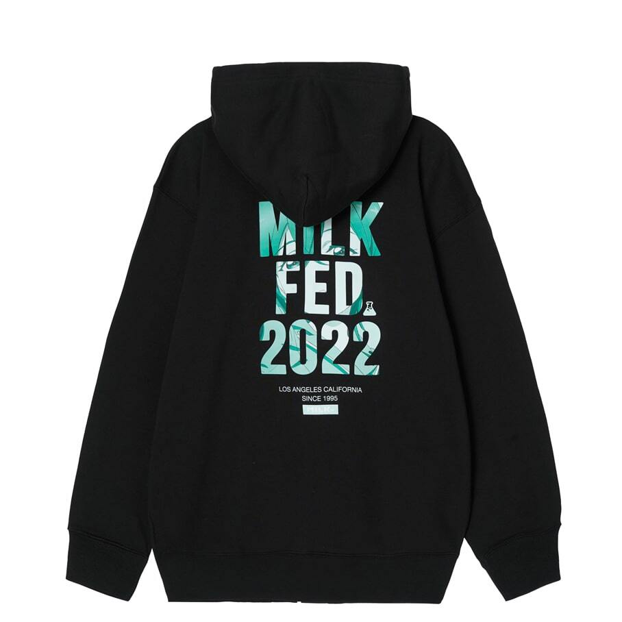ミルクフェド×ラブライブ！スーパースター!! 四季 ZIP SWEAT HOODIE