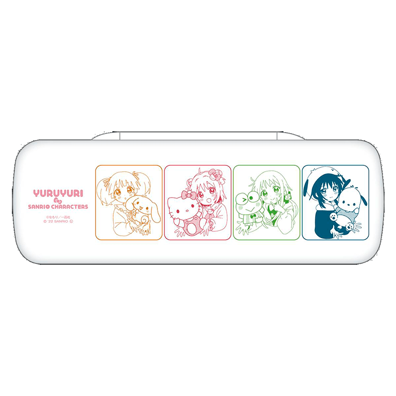ゆるゆり×サンリオキャラクターズ ペンケース ごらく部ver.