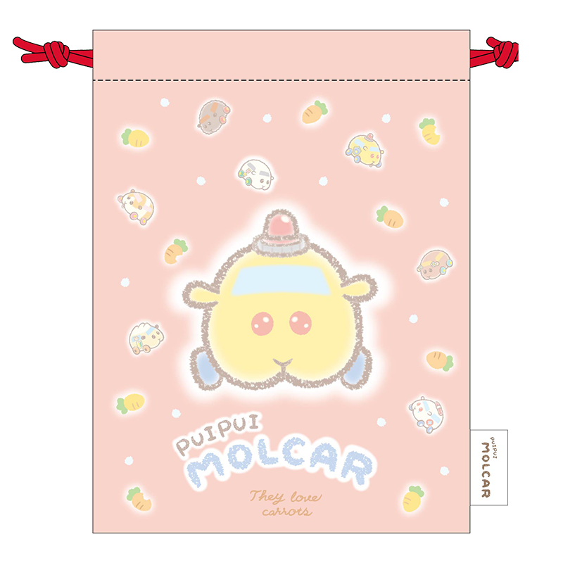 PUI PUI モルカー -DesignProduced by Sanrio- 巾着 パトモルカー