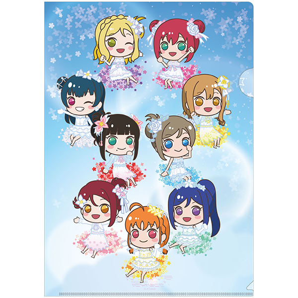 ラブライブ！サンシャイン!! クリアファイル Thank you, FRIENDS!! ver.