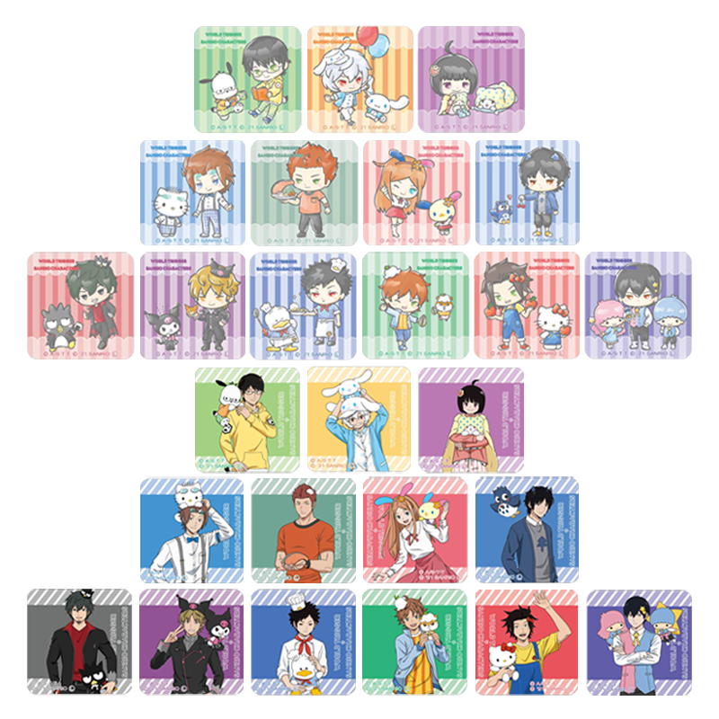 ワールドトリガー×サンリオキャラクターズ vol.1 アクリルマグネット（全26種）