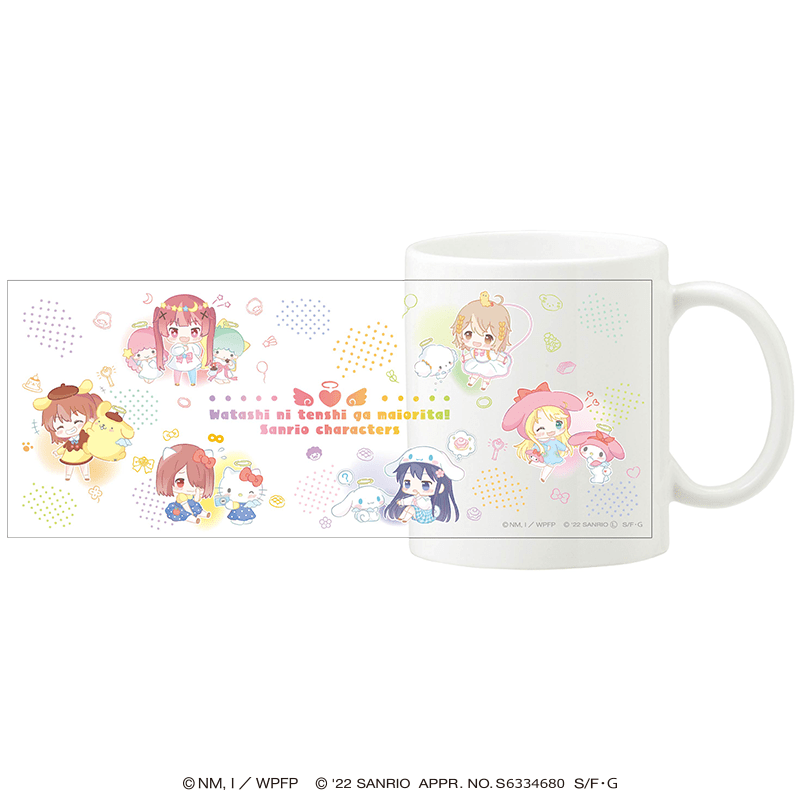私に天使が舞い降りた！×サンリオキャラクターズ マグカップ