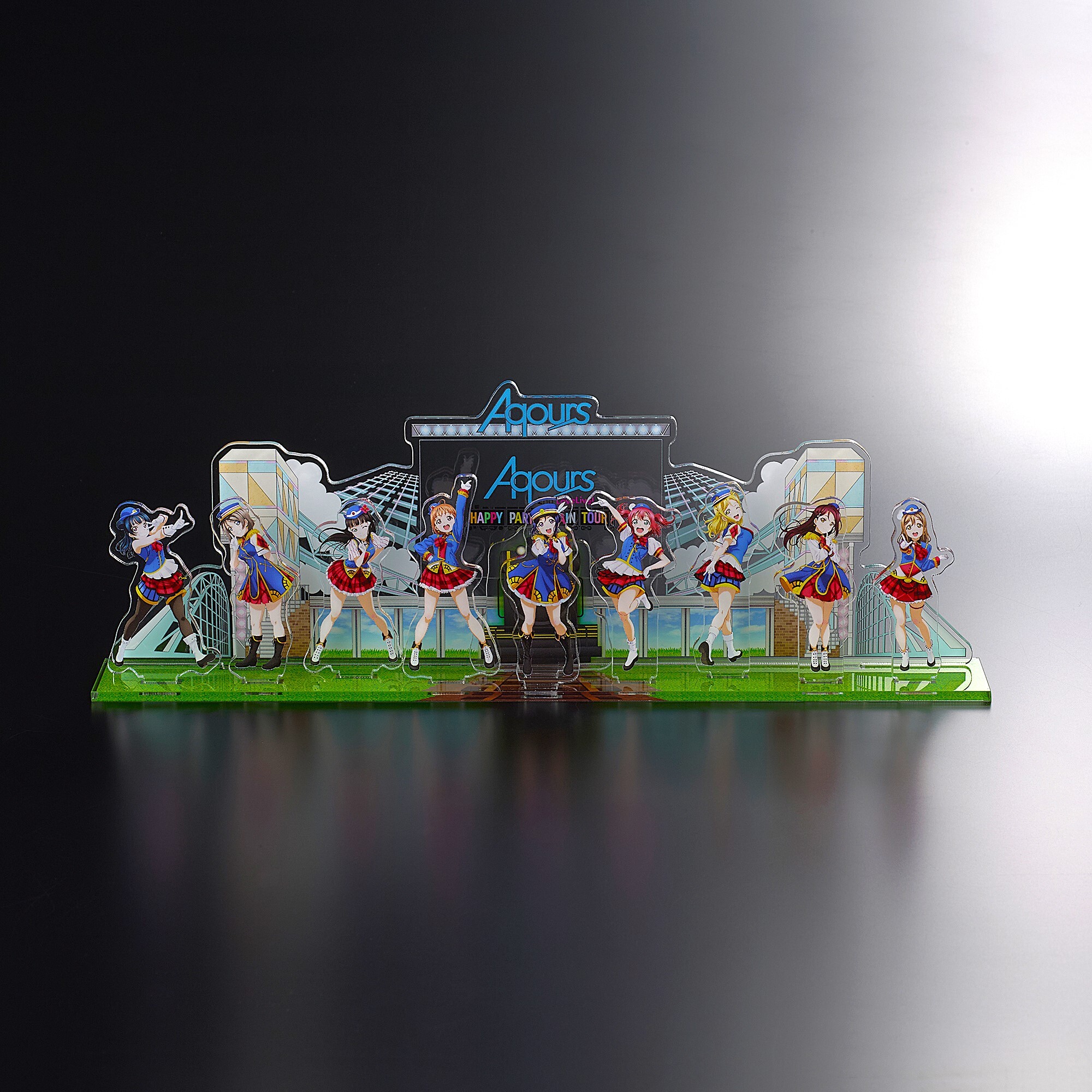 ラブライブ！サンシャイン!! 浦の星女学院購買部 ライブステージアクリルジオラマ Aqours 2nd LoveLive! HAPPY PARTY TRAIN TOUR _pre