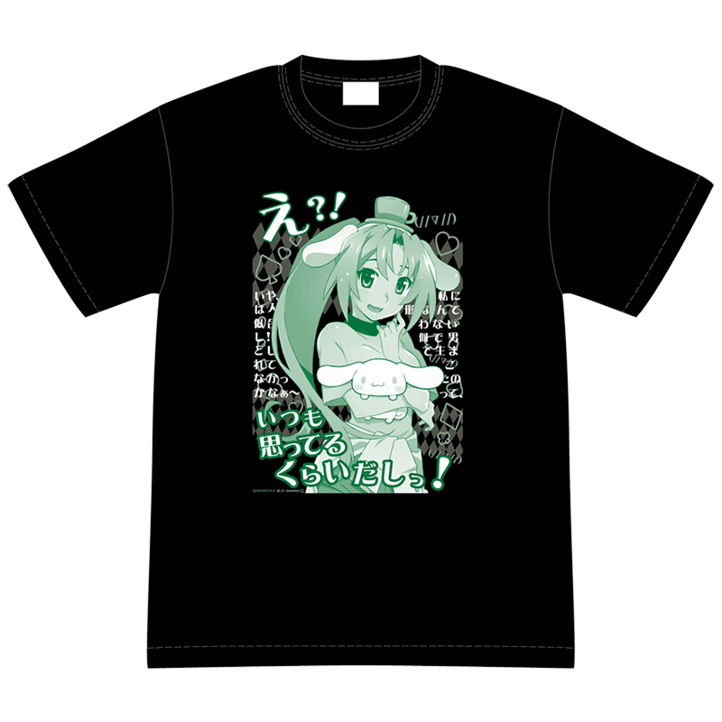 ひぐらしのなく頃に卒×サンリオキャラクターズ Tシャツ 魅音 