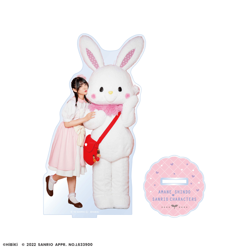 進藤あまね×サンリオキャラクターズ アクリルスタンド 進藤あまね×ウィッシュミーメル A