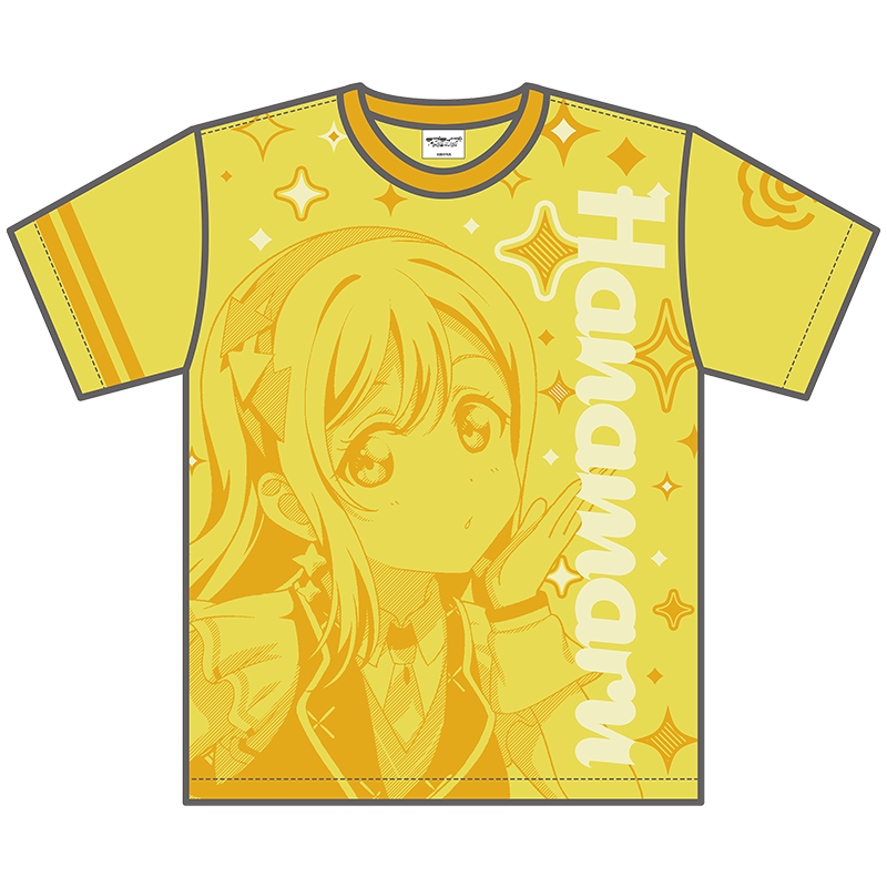 ラブライブ！サンシャイン!! カラーTシャツ KU-RU-KU-RU Cruller! ver. 花丸
