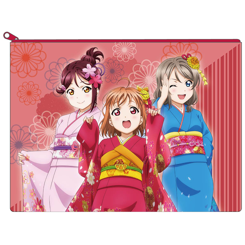 ラブライブ！サンシャイン!! シリコンポーチ 晴れ着Collection ver. 2年生