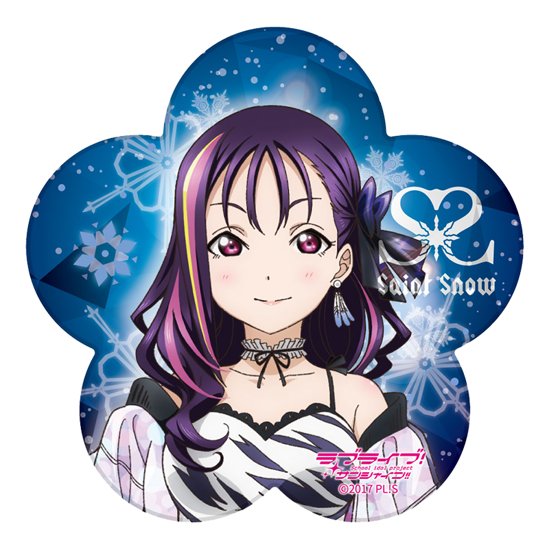 ラブライブ！サンシャイン!! コースター Saint Snow Dazzling White Town ver. 聖良