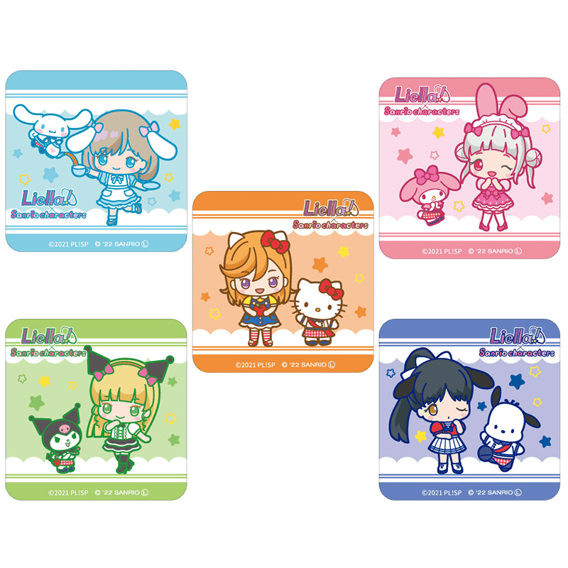 ラブライブ！スーパースター!!×サンリオキャラクターズ アクリルマグネット（全5種）