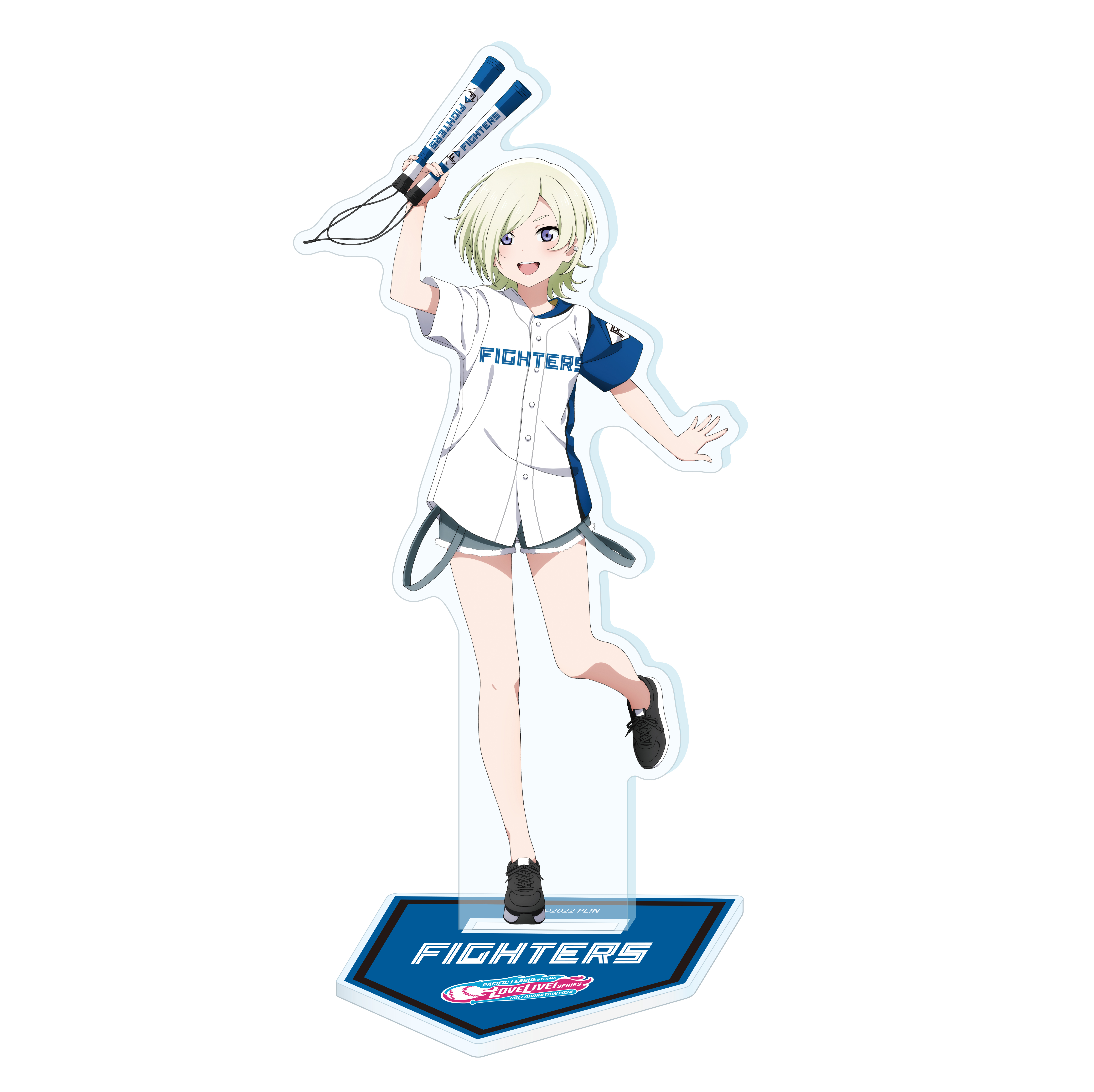 ラブライブ！虹ヶ咲学園スクールアイドル同好会 / 北海道日本ハムファイターズ アクリルスタンド ミア・テイラー _bb