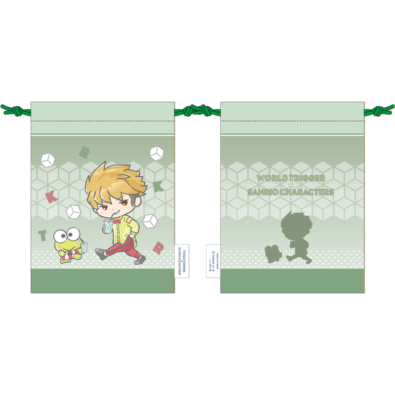 ワールドトリガー×サンリオキャラクターズ vol.2 巾着 諏訪 洸太郎
