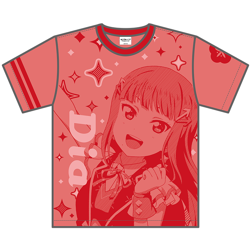 ラブライブ！サンシャイン!! カラーTシャツ KU-RU-KU-RU Cruller! ver. ダイヤ