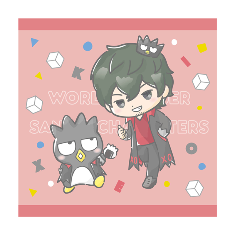 ワールドトリガー×サンリオキャラクターズ vol.1 ハンドタオル 太刀川 慶