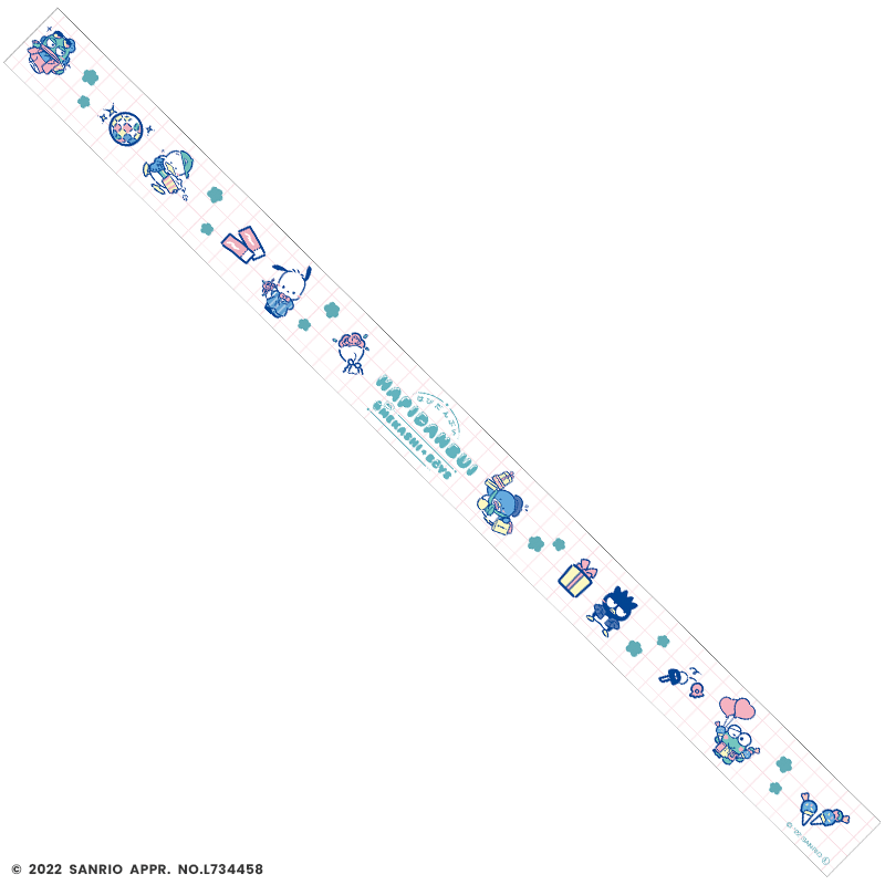 はぴだんぶい×F*Kaori マスキングテープ