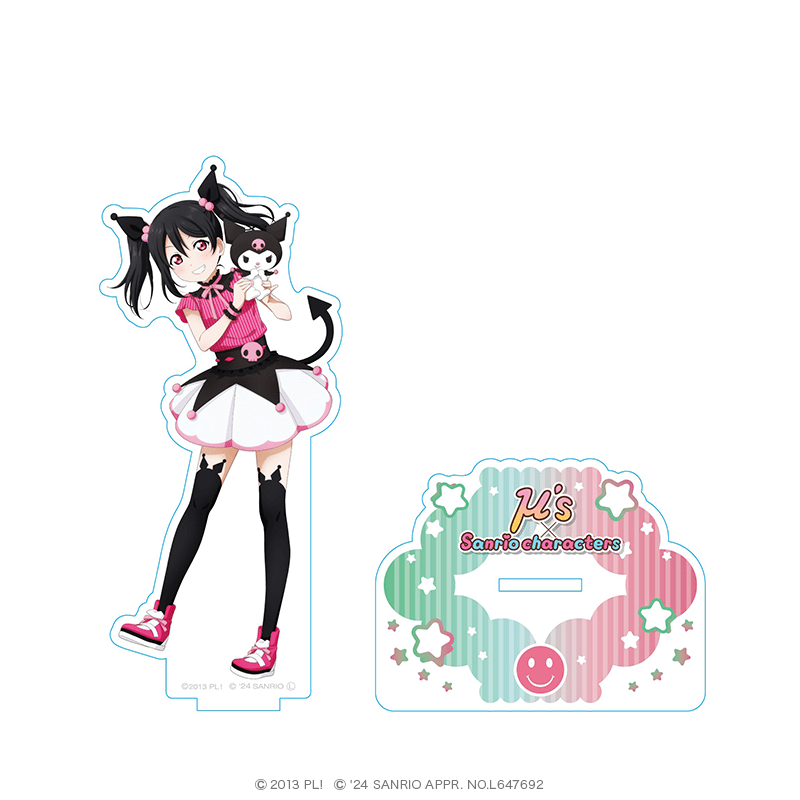 ラブライブ！×サンリオキャラクターズ アクリルスタンド 矢澤にこ×クロミ