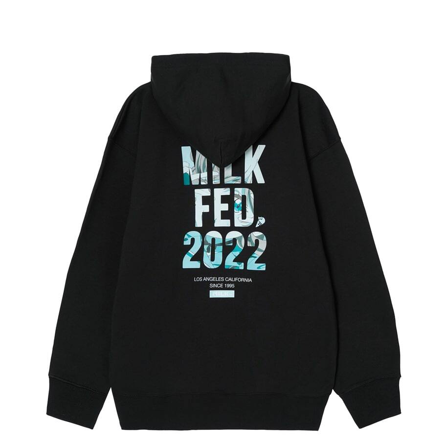 ミルクフェド×ラブライブ！スーパースター!! 可可 ZIP SWEAT HOODIE