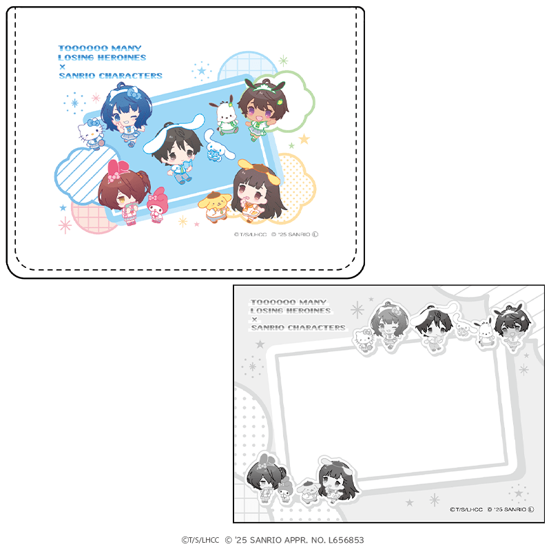 負けヒロインが多すぎる！×サンリオキャラクターズ メモボックス ミニキャラver.