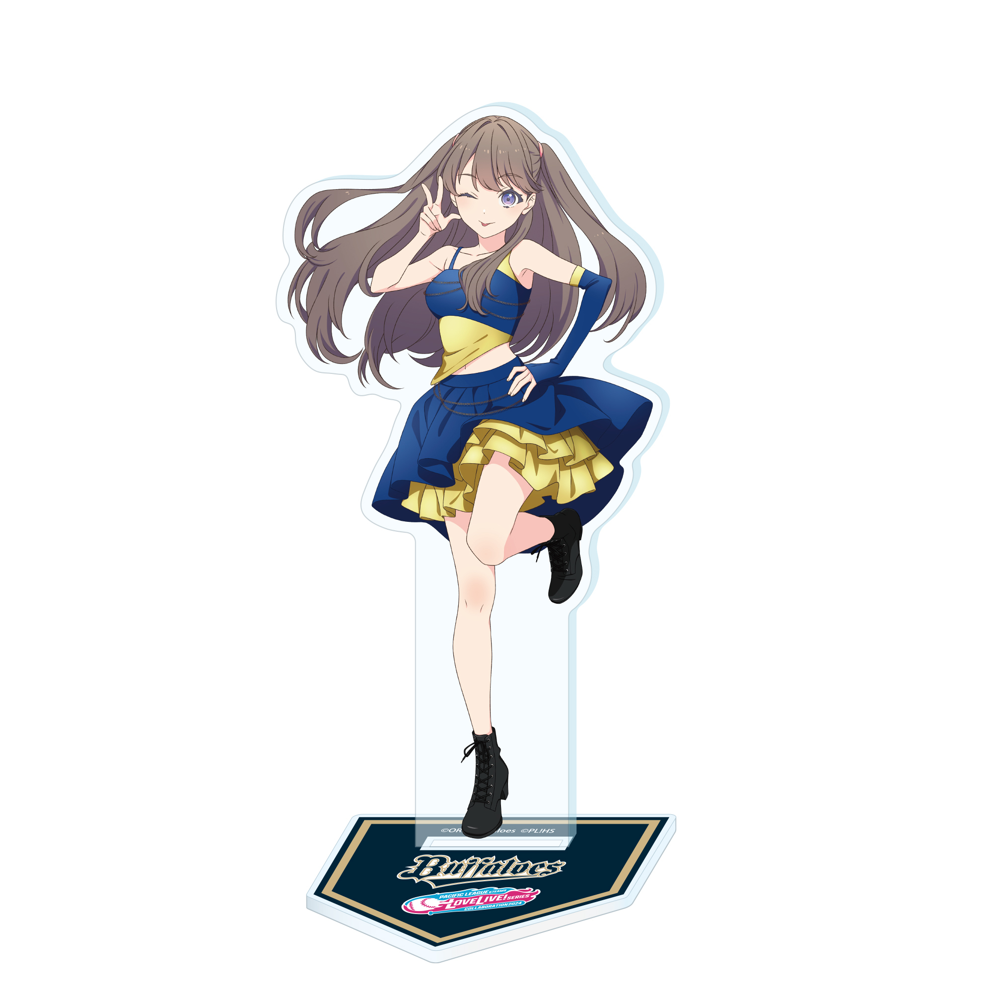 ラブライブ！蓮ノ空女学院スクールアイドルクラブ / オリックス・バファローズ アクリルスタンド 藤島 慈