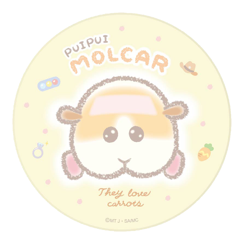 PUI PUI モルカー -DesignProduced by Sanrio- 陶器コースター ポテト
