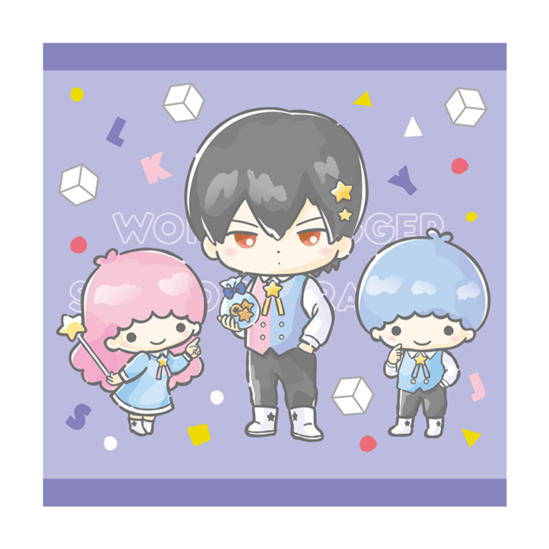 ワールドトリガー×サンリオキャラクターズ vol.1 ハンドタオル 三輪 秀次