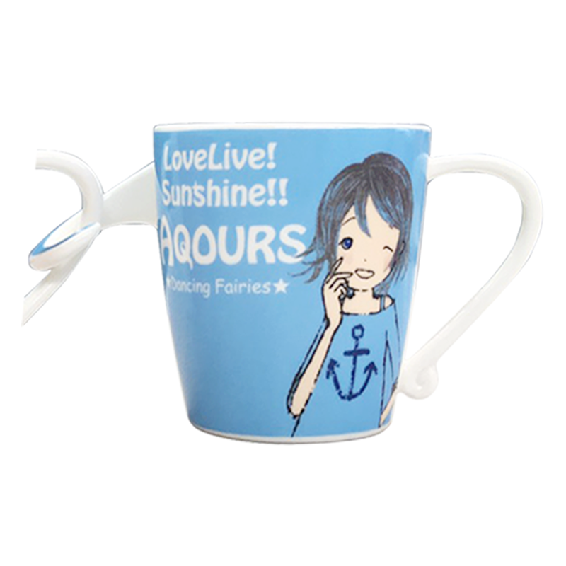 シンジカトウ×ラブライブ！サンシャイン!! 手つなぎマグカップ 曜