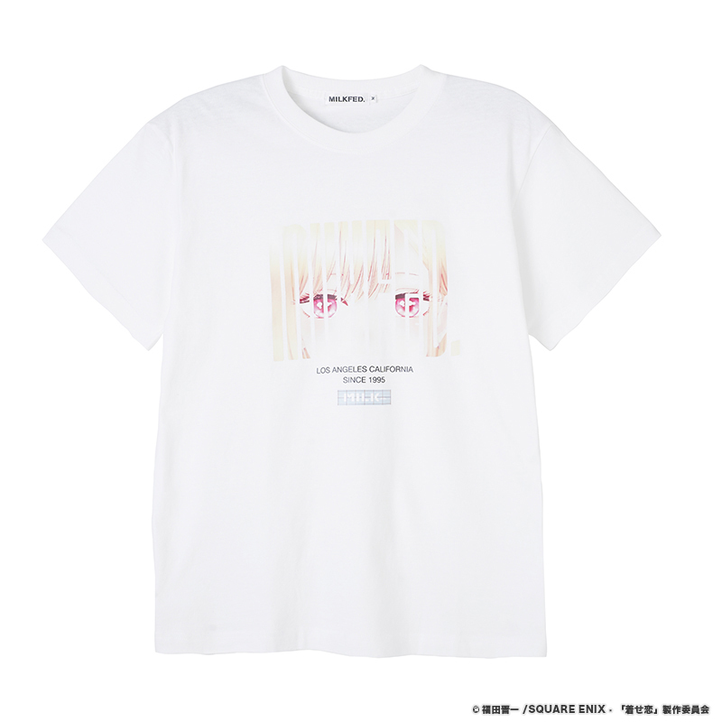 MILKFED. x MARIN S/S TEE (WHITE) その着せ替え人形は恋をする