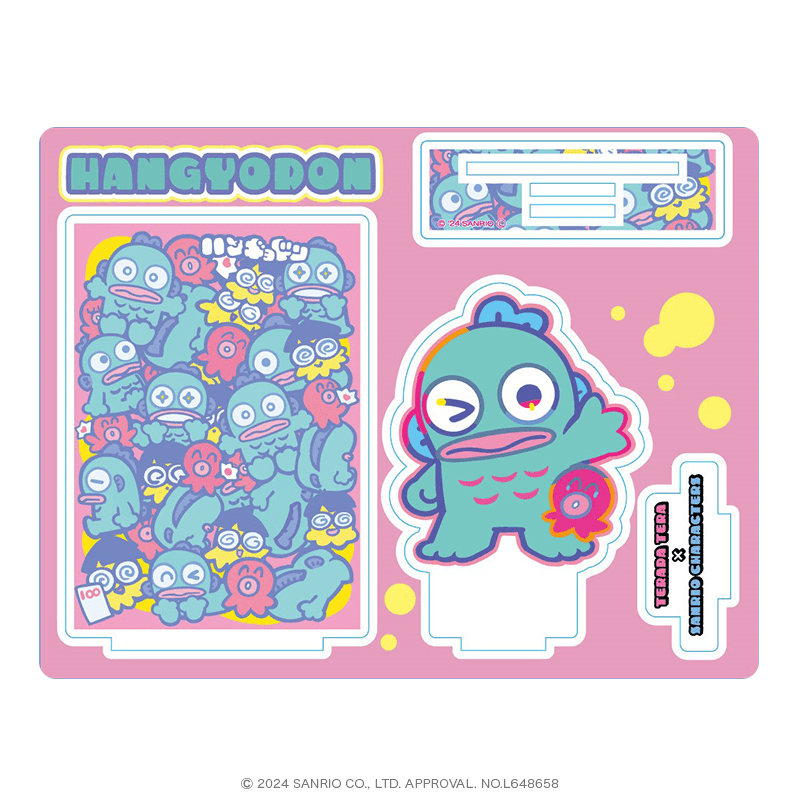寺田てら×サンリオキャラクターズ アクリルジオラマスタンド ハンギョドン