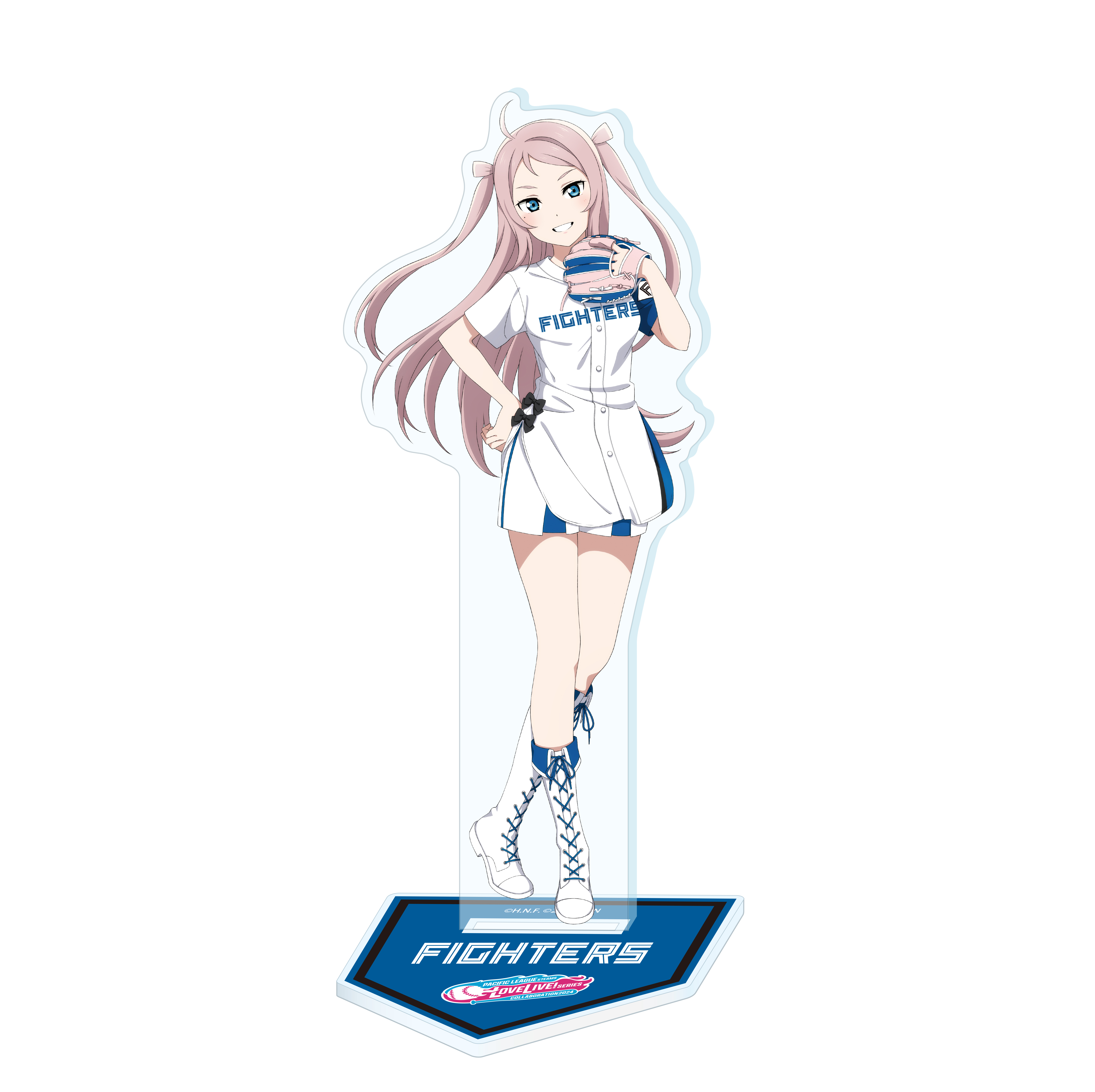 ラブライブ！虹ヶ咲学園スクールアイドル同好会 / 北海道日本ハムファイターズ アクリルスタンド 鐘 嵐珠