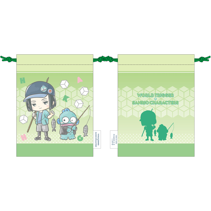 ワールドトリガー×サンリオキャラクターズ vol.2 巾着 東 春秋