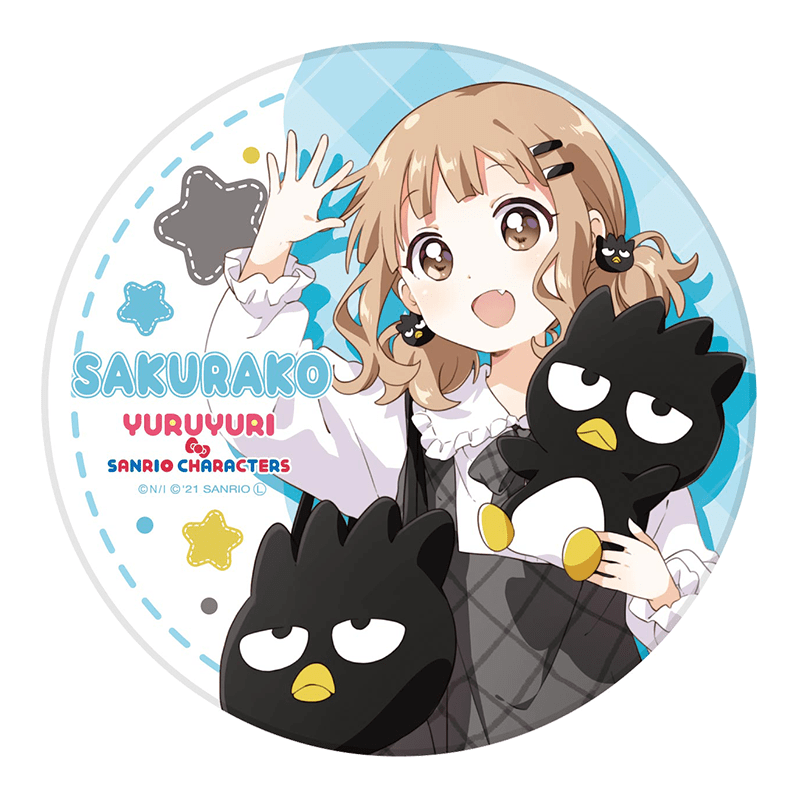 ゆるゆり×サンリオキャラクターズ 白雲石吸水コースター 櫻子
