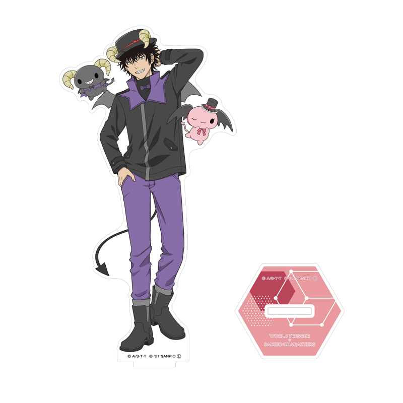 ワールドトリガー×サンリオキャラクターズ vol.2 アクリルスタンド 影浦 雅人