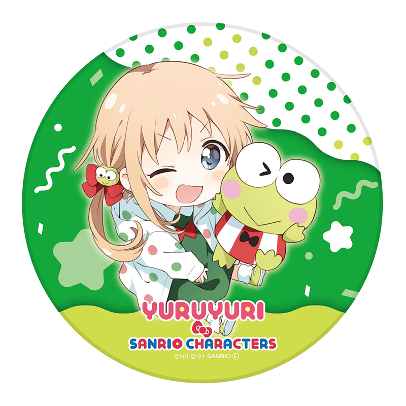 ゆるゆり×サンリオキャラクターズ 白雲石吸水コースター 京子 ミニキャラver.
