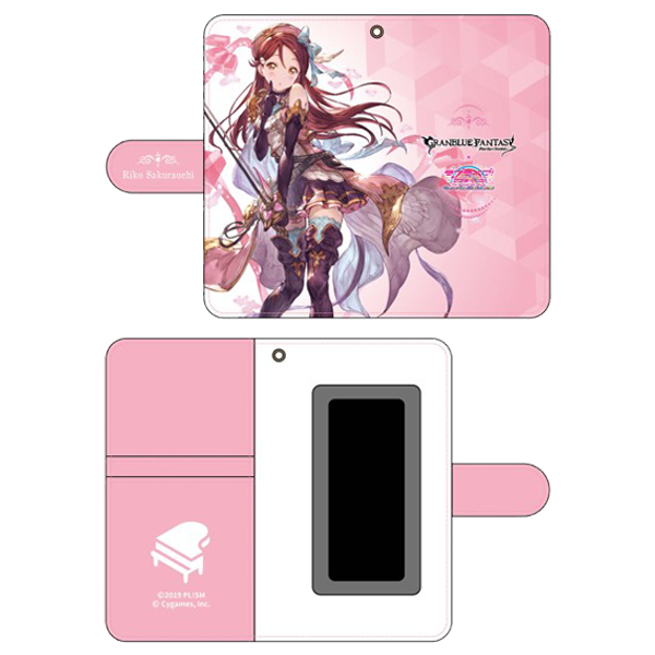 グランブルーファンタジー×ラブライブ！サンシャイン!! 手帳型スマートフォンケース Aqours 梨子